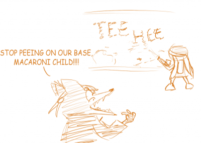 Macaroni Child Stop by Jon Causith
During the Splatoon stream, Kit induced rage resulted in interesting phrases.

