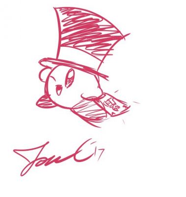 Magic Kirby Card Trick by Jon Causith
Pick a card, any card?  Maybe they're all those trading cards from Kirby 64...
