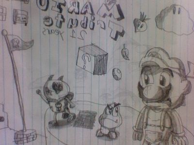 Mario Tribute by GeorgeTheRaccoon
Sometimes it's nice to go back to the classics.
