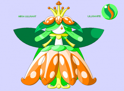 Mega Lilligant by EvilMariobot
I do wish we'd gotten more Unova Mega Evolutions than just Audino.  This seems like it would have been a nice one.
