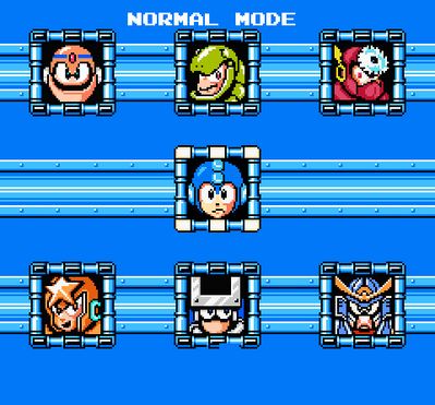 Mega Man Normal by DelralionV2
Here we have a Normal mode game.  Not too easy, but not too hard... though will the Metal Blade break yet another game?

