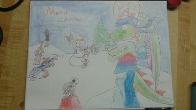 Merry Christmas by Thomas Kane
A nice group snow day!  Man, I'd love to experience weather like this...

