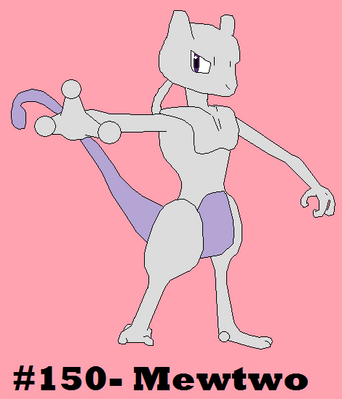Mewtwo by Dragoonknight717
I always liked Mewtwo for some reason, and it wasn't his power.  I just always liked his design.  I also really liked using him in Smash Bros.  CURSE YOU BRAWL.

