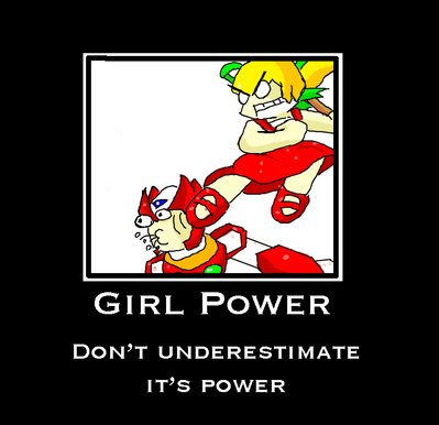 Girl Power by Bailey Cowell-fong
Evidently, this is a Tatsunoko vs. Capcom reference...  And one I can get behind.
