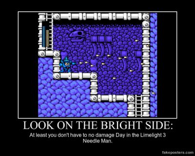 Needle Man Demotivational by EvilMariobot
I still need to try the Day in the Limelight 3 demo...
