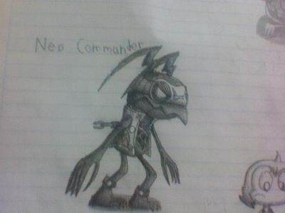 Neo Commander Heartless by GeorgeTheRaccoon
Evidently, this is quite a powerful and cunning Heartless, one who has slain Tauros' father.  Quite a menacing figure, this one.

