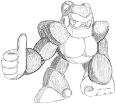 New Ape Man Drawing by Hfbn2
It seems Ape Man has some new concept art, and from the looks of it, he approves!
