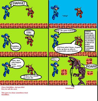 Game Lock Up by Solarblast5
Evidently, this is a reference to Conker's Bad Fur Day, though I've never played that one...
