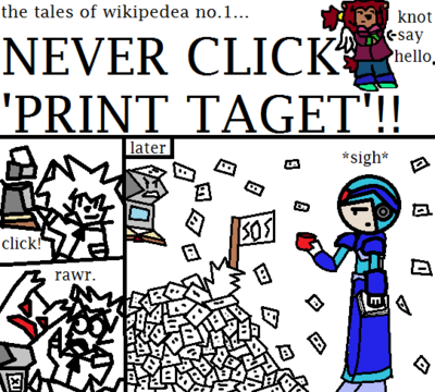 PAPER by ioddandodd
...This reminds me of something I heard once about a student playing a prank on his school.  Evidently, he found out all the printers were on one network, so he set them all to print out several pages that simply said, in large bold text, "FEED ME PAPER!"
