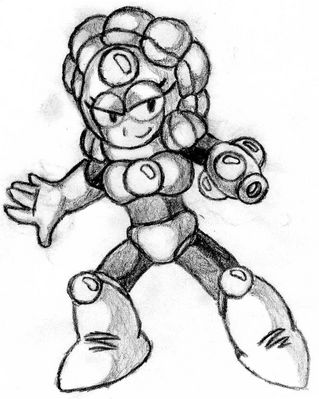 Pearl Woman by Hfbn2
I'm certainly always open to a new shiny Robot Master, and Pearl Woman just might fit the role!
