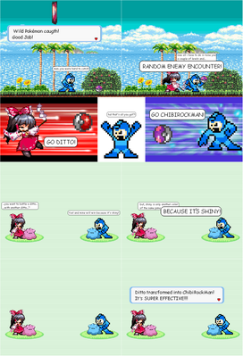 Pokemon Master by GandWatch
Say what you will about Mega Man, but he certainly doesn't understand Pokemon.
