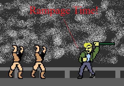 Rampage Time by TPPR10
The 8 bit SH2 sprites look rather nice I think ^_^  I'm always happy to plank rampage!
