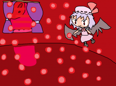 Remilia Red Full Moon Battle by Raul Molar
Remilia... you are quite annoying sometimes o.o;  So many times she has stopped me from unlocking Flandre's stage.
