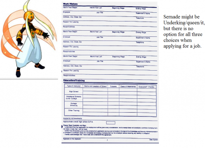 Serenade's Application by levelmaster2
With the inherint problems of Serenade's identity, I guess applications like this could be problematic...
