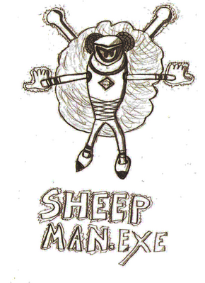 SheepMan EXE by InvisibleCoinBlock
I don't know why everyone hates Sheep Man so much...  He'd be like the cuddliest Robot Master ever!  And now he's a Navi!
