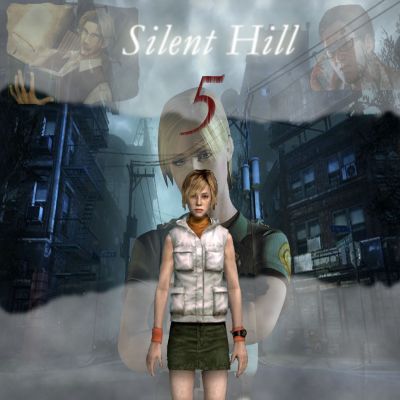 Silent Hill 5 by James Fannon
A bit of a mockup cover here, it does seem like it could be an interesting idea.  Granted, Homecoming is already SH5, but a new game that followed Heather a bit more would be interesting.  Especially if it finally answered what happened to Cybil.
