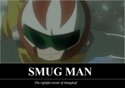 Smug Man by Bowserslave
....That is indeed a ridiculously smug look you've got there, Proto Man.
