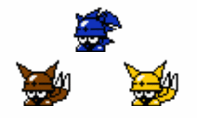 Sonic Mets by SammerYoshi
Here we have a couple of Sonic themed Mets, one for Sonic, and one for Tails, though the Tails met comes in two colors, one for the comic and cartoon colors, and one for the official game colors.
