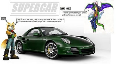 Supercar by LTFC1992
If ever I could get a new car, that would definitely be the color.  I always did like deep, rich greens.
