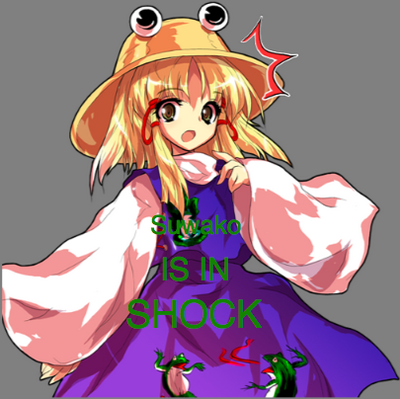 Suwako is in Shock by GeorgeTheRaccoon
Suwako is like... the cutest goddess ever.
