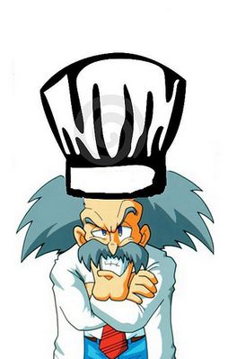 That Old Cook Wily by hoopsandyoyofan26
One strange line from Bass can paint Dr. Wily in a whole different light...  Who's up for a game of Cooking Wily?
