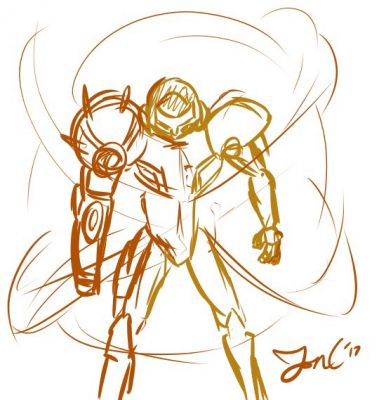 Varia Suit by Jon Causith
A stylish rendition of Samus donning the Varia Suit!
