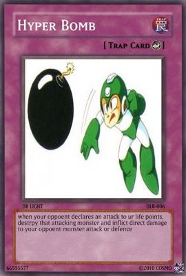 Hyper Bomb Card by EXEcosmoman20
Hmm... how much damage though?
