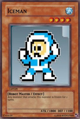 Ice Man by beedolphin
Ice Man is always adorable.  Even in card form.  There is no denying this fact.
