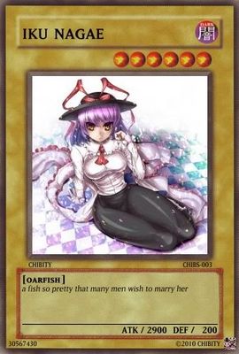 Iku Card by EXEcosmoman20
The relation to Eirin is still unclear, but getting a card this powerful out quickly sounds like a good deal.
