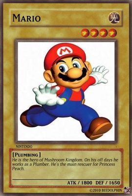 Mario by beedolphin
Ah Mario, the go to guy of the gaming world.  I have many fond memories of playing the original Super Mario Bros. as a young child.  Sometime I'd probably like to do some sort of Mario LP, but I'm not entirely sure what.
