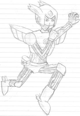 Mercury EXE by Coliflowerz
Here we have a Navi rendition of Mercury.  It would have been interesting to see the Stardroids as Navis, possibly subordinates of Duo.
