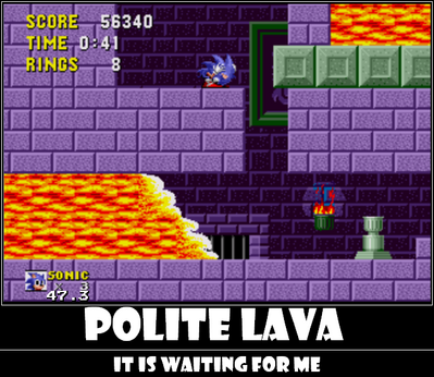 Polite Lava by GandWatch
You know, it's nice when the forces of nature are this considerate XD
