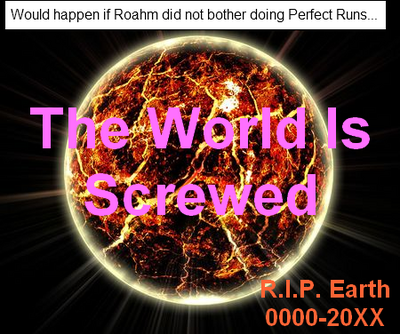 What Would Happen by SammerYoshi
Really?  The fate of the world rests on my doing Perfect Runs?  That's a lot of pressure on one dragon!
