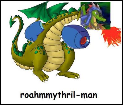 Roahm Mythril Man by HoonTube
Hmm...  A dragon with fire breath and an arm cannon...  Robot Masters beware!
