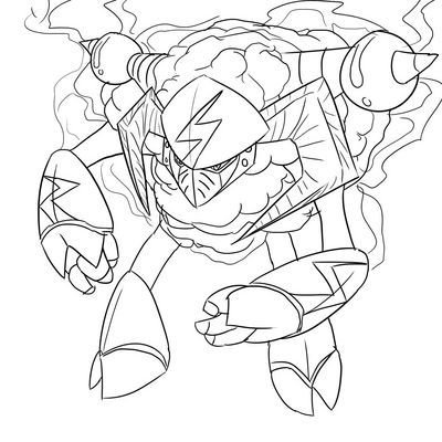 SheepMan EXE by obelisk104
It's interesting to see such an intimidating SheepMan.EXE, he seems like one of those that would lend himself well to a chibi Navi.
