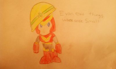 Small but Evil by awesomemegaman
Sure, he looks cute now...  Just wait until he reaches that spazz age...
