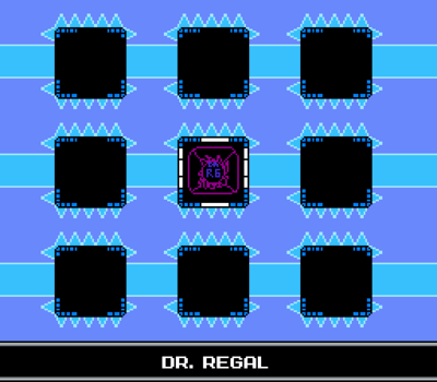 Stage Select Dr Regal by SammerYoshi
Upon defeating the Robot Masters, it seems Dr. Regal is ready to fight.
