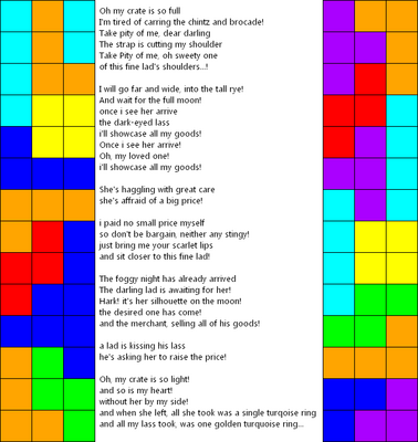 Revised Tetris Lyrics by GandWatch
Here we have an updated version of the Tetris song lyrics as written by Neo.
