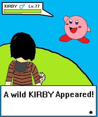Vs Kirby by Dragoonknight717
Hmm...  If he learns Swallow, watch out...  And keep him in his own PC box...
